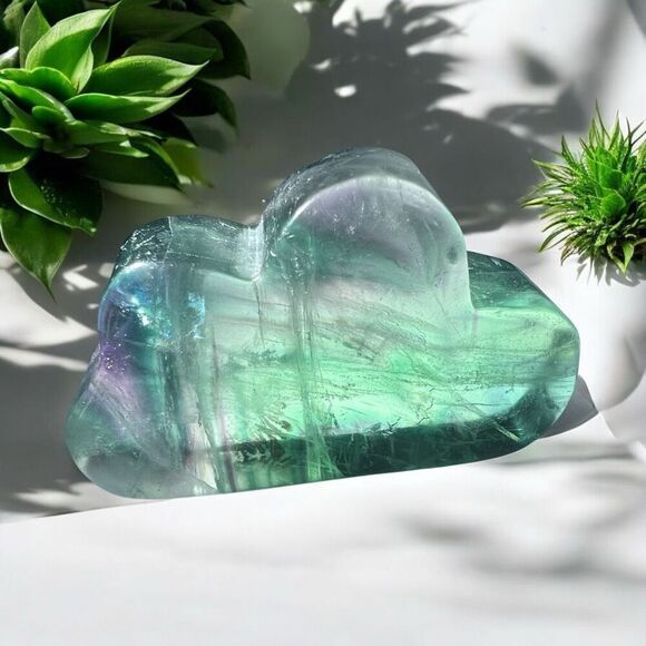 Rainbow Fluorite Crystal Cloud‎ (#1) - Picture 1 of 11